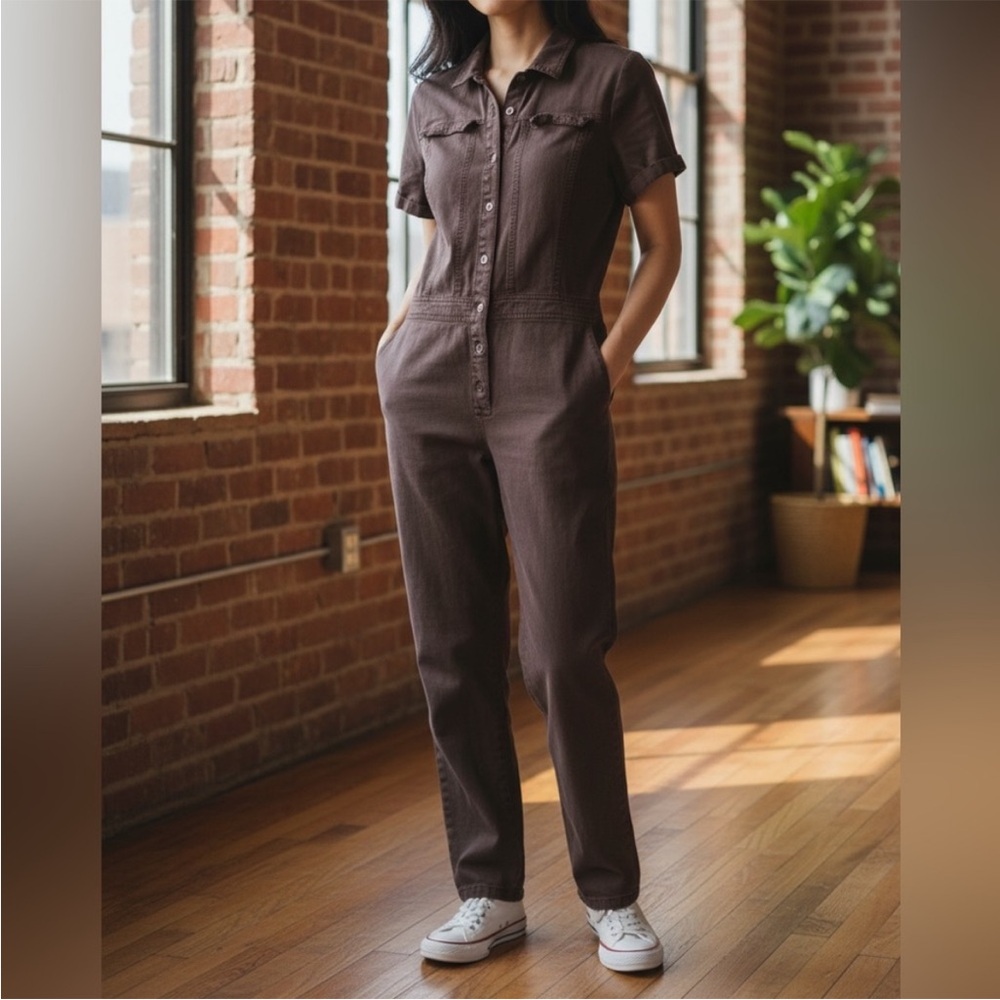 YFB Brown Women's Jumpsuit